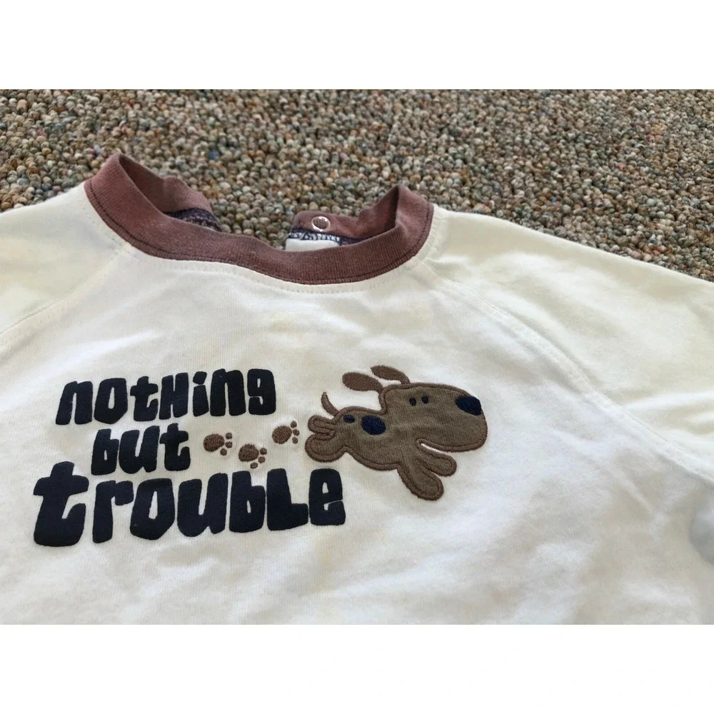 Carter's Nothing But Trouble Top & Shorts 24M